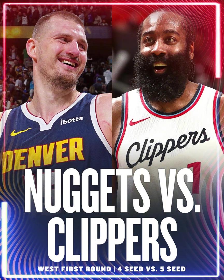 帶隊的神！哈登率快船鎖定西部第5，生涯從未缺席過季后賽！